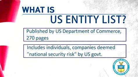 us entity list full.